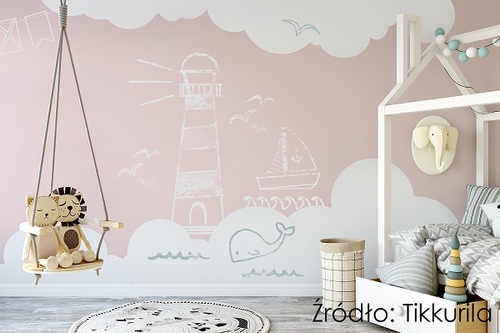 Oryginalne pomysły na pomalowanie ściany w pokoju dziecka